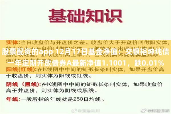 股票配资的app 12月17日基金净值：交银裕坤纯债一年定期开放债券A最新净值1.1001，跌0.01%